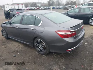 2017 Honda Accord Sport with VIN 1HGCR2F59HA077331, listed as a IAAI auction lot 41727621 with 254,635 mi miles. Bid and sale history available at carsss.com. Image 3.