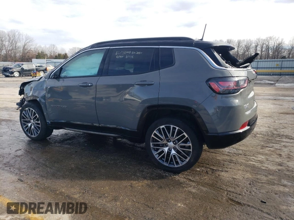 2023 Jeep Compass Limited with VIN 3C4NJDCN3PT505450, listed as a Copart auction lot 45548735 with 18,326 mi miles and Salvage Title. Bid and sale history available at DreamBid. Image 2.