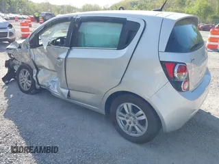 2012 Chevrolet Sonic LT with VIN 1G1JC6SH5C4167574, listed as a IAAI auction lot 42133100 with 59,473 mi miles and . Bid and sale history available at DreamBid. Image 3.