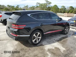 2021 Genesis GV80 with VIN KMUHB4SB1MU062943, listed as a Copart auction lot 82131414 with 36,805 mi miles and Non repairable. Bid and sale history available at DreamBid. Image 3.
