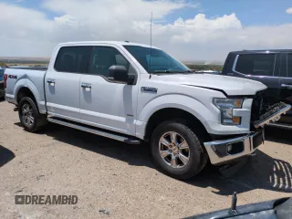 2016 Ford F-150 XLT with VIN 1FTEW1EG9GKD10971, listed as a Copart auction lot 60903055 with 158,993 mi miles and Salvage title. Bid and sale history available at DreamBid. Image 4.