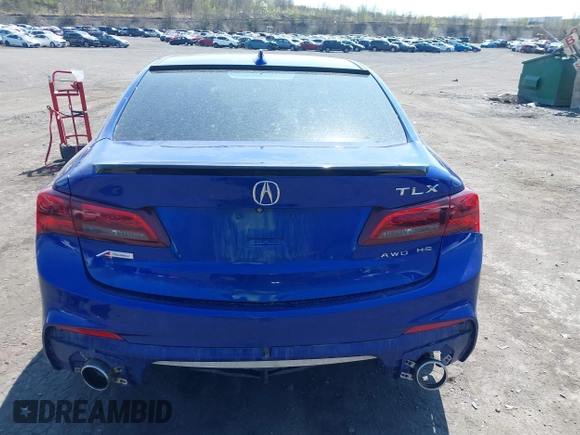 2018 Acura TLX w/A-SPEC Pkg with VIN 19UUB3F65JA006107, listed as a IAAI auction lot 42105820 with 129,268 mi miles and . Bid and sale history available at DreamBid. Image 16.