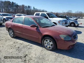 2006 Nissan Altima 2.5 with VIN 1N4AL11D66N328365, listed as a Copart auction lot 43692445 with 155,059 mi miles and Salvage Title. Bid and sale history available at carsss.com. Image 4.