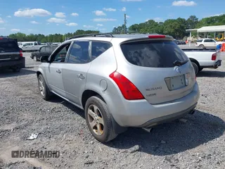 2004 Nissan Murano SL with VIN JN8AZ08T04W214583, listed as a IAAI auction lot 42142039 with 283,331 mi miles and . Bid and sale history available at carsss.com. Image 3.
