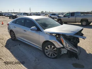 2015 Hyundai Sonata Limited with VIN 5NPE34AF6FH099331, listed as a Copart auction lot 45665955 with 93,913 mi miles and Salvage Title. Bid and sale history available at carsss.com. Image 4.