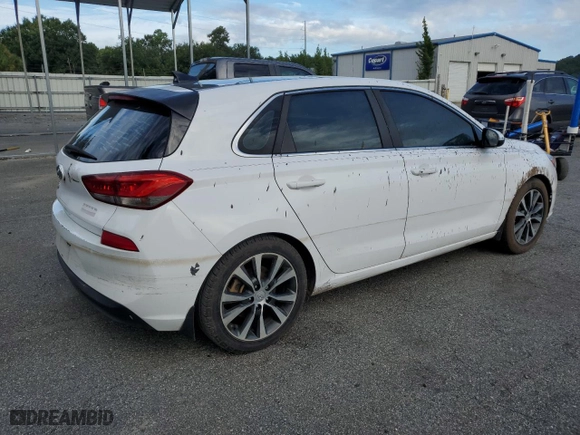 2018 Hyundai Elantra GT with VIN KMHH35LE0JU024514, listed as a Copart auction lot 68866904 with 0 mi miles and Salvage Title. Bid and sale history available at carsss.com. Image 3.