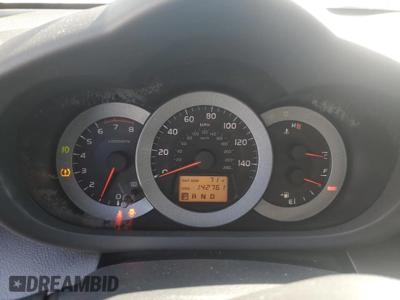 2008 Toyota RAV4 Sport with VIN JTMBK32V786049587, listed as a Copart auction lot 52440145 with 142,761 mi miles and Salvage Title. Bid and sale history available at carsss.com. Image 9.
