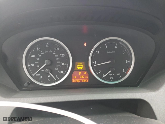 2005 BMW 6 Series 645Ci with VIN WBAEH73495B193487, listed as a Copart auction lot 88299505 with 57,967 mi miles and Salvage Title. Bid and sale history available at carsss.com. Image 9.