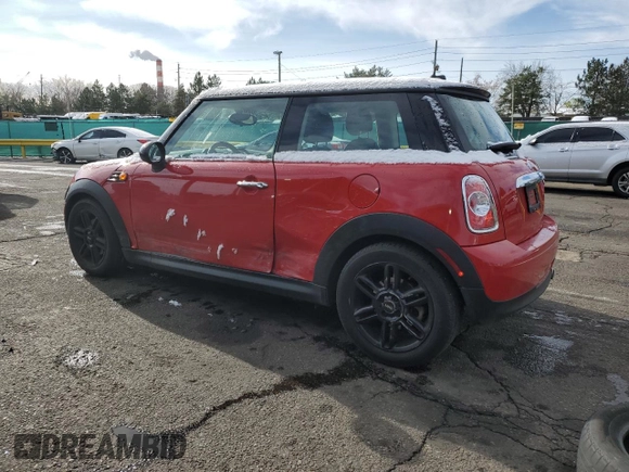 2013 MINI Hardtop with VIN WMWSU3C50DT372302, listed as a Copart auction lot 50600515 with 69,641 mi miles and Salvage Title. Bid and sale history available at DreamBid. Image 2.