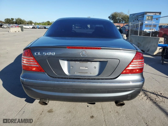 2006 Mercedes-Benz CL-Class 5.0L with VIN WDBPJ75J76A046982, listed as a Copart auction lot 81496404 with NaN miles and Salvage Title. Bid and sale history available at carsss.com. Image 6.