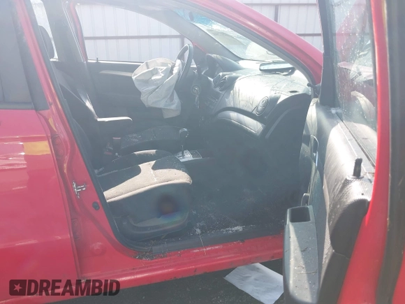 2009 Chevrolet Aveo 1LT with VIN KL1TD56E79B665441, listed as a IAAI auction lot 42507588 with 110,210 mi miles and . Bid and sale history available at DreamBid. Image 5.