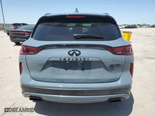 2023 Infiniti QX50 SPORT with VIN 3PCAJ5FA2PF111322, listed as a Copart auction lot 52644125 with 4,772 mi miles and Salvage Title. Bid and sale history available at carsss.com. Image 6.