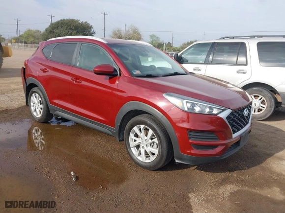 2019 Hyundai Tucson Value with VIN KM8J33A42KU861329, listed as a IAAI auction lot 41679185 with 65,304 mi miles. Bid and sale history available at carsss.com. Image 1.