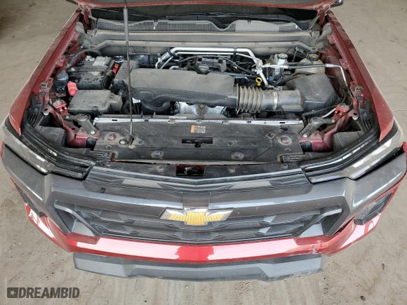 2023 Chevrolet Colorado 2WD LT with VIN 1GCGSCEC5P1222809, listed as a Copart auction lot 86005484 with 27,857 mi miles and Salvage Title. Bid and sale history available at carsss.com. Image 11.
