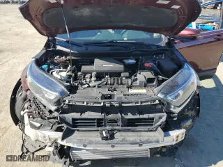 2019 Honda CR-V EX with VIN 2HKRW2H55KH632743, listed as a Copart auction lot 46313355 with 42,424 mi miles and Salvage Title. Bid and sale history available at carsss.com. Image 12.