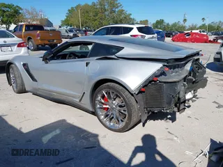 2016 Chevrolet Corvette Z06 2LZ with VIN 1G1YS2D63G5601917, listed as a IAAI auction lot 41829874 with 17,305 mi miles. Bid and sale history available at carsss.com. Image 3.