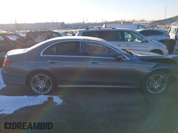 2017 Mercedes-Benz E 300 Luxury with VIN WDDZF4KB2HA106165, listed as a IAAI auction lot 41123157 with 82,770 mi miles and . Bid and sale history available at DreamBid. Image 12.