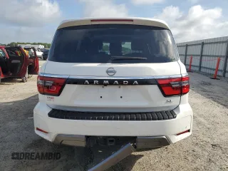 2023 Nissan Armada SL z VIN JN8AY2BDXP9690679, wystawiony jako Copart lot #59863145 z przebiegiem 20 386 mil mil oraz Szkoda całkowita • Salvage title. Historia ofert i sprzedaży dostępna na DreamBid. Obrazek 6.