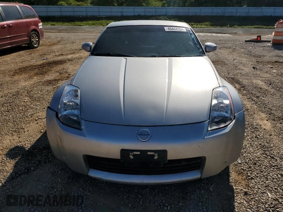 2004 Nissan 350Z Touring with VIN JN1AZ34E54T061403, listed as a Copart auction lot 57346704 with 127,602 mi miles and Salvage Title. Bid and sale history available at carsss.com. Image 5.