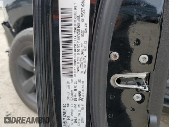 2014 Ram 1500 Express with VIN 1C6RR6KT2ES114060, listed as a Copart auction lot 47602395 with 157,094 mi miles and Salvage Title. Bid and sale history available at carsss.com. Image 15.