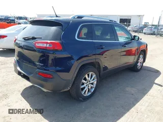 2015 Jeep Cherokee Limited with VIN 1C4PJMDS5FW649720, listed as a IAAI auction lot 42046740 with 158,147 mi miles. Bid and sale history available at carsss.com. Image 4.