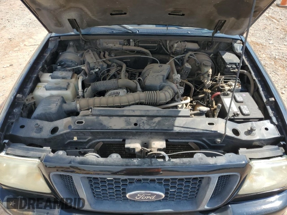 2004 Ford Ranger XL with VIN 1FTYR14U94PB65604, listed as a Copart auction lot 62317165 with 151,098 mi miles and Salvage title. Bid and sale history available at DreamBid. Image 11.
