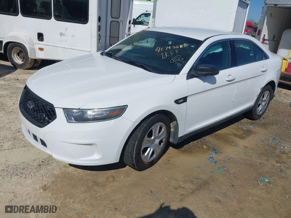 2015 Ford Sedan Police Interceptor with VIN 1FAHP2MK2FG195532, listed as a IAAI auction lot 41793882 with 90,423 mi miles. Bid and sale history available at carsss.com. Image 18.