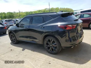 2021 Chevrolet Blazer RS z VIN 3GNKBKRS0MS522085, wystawiony jako Copart lot #53998135 z przebiegiem 37 961 mil mil oraz Szkoda całkowita • Salvage title. Historia ofert i sprzedaży dostępna na DreamBid. Obrazek 2.