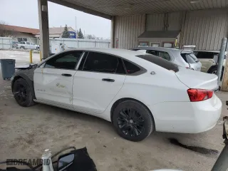 2017 Chevrolet Impala LS with VIN 2G11X5SA7H9172314, listed as a Copart auction lot 41958995 with 128,940 mi miles and Salvage Title. Bid and sale history available at carsss.com. Image 2.