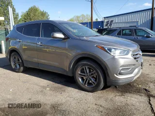 2018 Hyundai Santa Fe 2.4L с VIN 5XYZTDLB1JG542982, выставлен на аукционе Copart как лот 55081465 с пробегом 86 862 миль миль и Списание • Salvage title. История ставок и продаж доступна на DreamBid. Изображение 4.