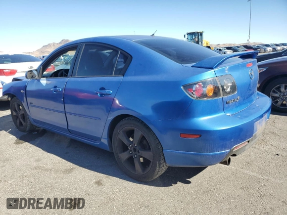 2005 Mazda 3 s with VIN JM1BK323351282552, listed as a Copart auction lot 45312605 with 214,636 mi miles and Salvage Title. Bid and sale history available at carsss.com. Image 2.