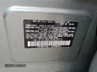2015 Subaru Forester 2.5i with VIN JF2SJABC3FH428773, listed as a Copart auction lot 54901585 with 148,906 mi miles and Clean Title. Bid and sale history available at carsss.com. Image 13.