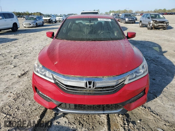 2017 Honda Accord Sedan Sport with VIN 1HGCR2F5XHA138377, listed as a Copart auction lot 51227865 with 85,891 mi miles and Salvage Title. Bid and sale history available at carsss.com. Image 5.