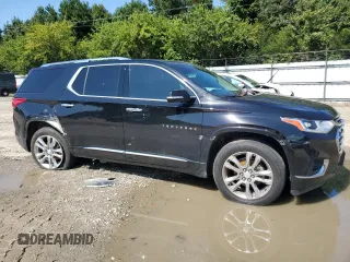 2020 Chevrolet Traverse High Country with VIN 1GNERNKW3LJ137370, listed as a Copart auction lot 71397374 with 95,531 mi miles and Salvage title. Bid and sale history available at DreamBid. Image 4.