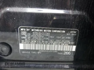 2018 Mitsubishi Outlander ES z VIN JA4AD2A30JZ012380, wystawiony jako Copart lot #49261195 z przebiegiem 228 783 mil mil oraz Tytuł czysty. Historia ofert i sprzedaży dostępna na DreamBid. Obrazek 12.
