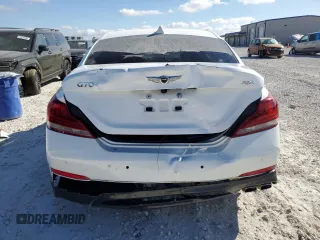 2020 Genesis G70 2.0T with VIN KMTG34LA0LU059887, listed as a Copart auction lot 76616894 with 32,658 mi miles and Salvage Title. Bid and sale history available at DreamBid. Image 6.