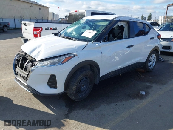 2024 Nissan Kicks S with VIN 3N1CP5BV1RL476632, listed as a IAAI auction lot 41186461 with Not Provided miles and . Bid and sale history available at carsss.com. Image 18.