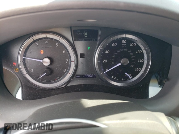 2011 Lexus ES with VIN JTHBK1EG3B2454487, listed as a Copart auction lot 48751345 with 139,667 mi miles and Salvage Title. Bid and sale history available at carsss.com. Image 9.