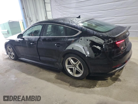 2018 Audi S5 Sportback Prestige z VIN WAUC4CF5XJA098033, wystawiony jako Copart lot #51013425 z przebiegiem 76 525 mil mil oraz Szkody całkowita. Historia ofert i sprzedaży dostępna na DreamBid. Obrazek 2.