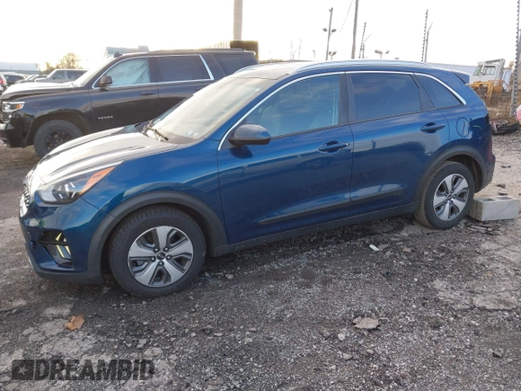 2020 Kia Niro LX with VIN KNDCB3LC9L5360907, listed as a IAAI auction lot 41229033 with 153,833 mi miles. Bid and sale history available at carsss.com. Image 16.