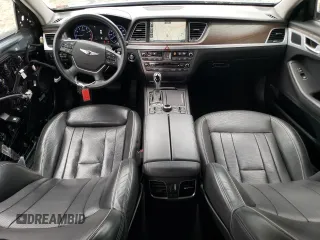 2017 Genesis G80 5.0L Ultimate with VIN KMHGN4JF3HU196915, listed as a Copart auction lot 73188544 with 104,228 mi miles and Salvage Title. Bid and sale history available at carsss.com. Image 8.
