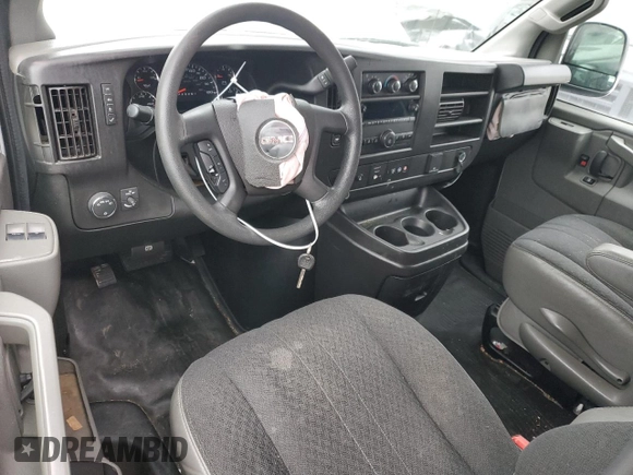 2019 GMC Savana Cargo with VIN 1GTW7AFG5K1337812, listed as a Copart auction lot 42921995 with Not Provided miles and Salvage Title. Bid and sale history available at carsss.com. Image 8.