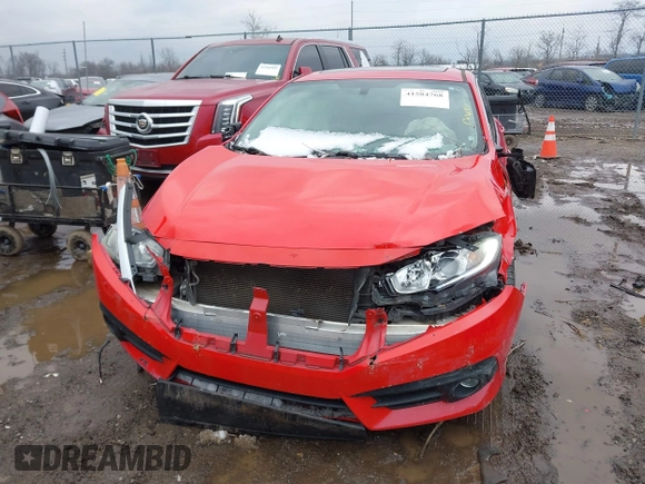 2016 Honda Civic Sedan EX-T with VIN 2HGFC1F3XGH635159, listed as a IAAI auction lot 41584768 with 108,814 mi miles. Bid and sale history available at carsss.com. Image 12.
