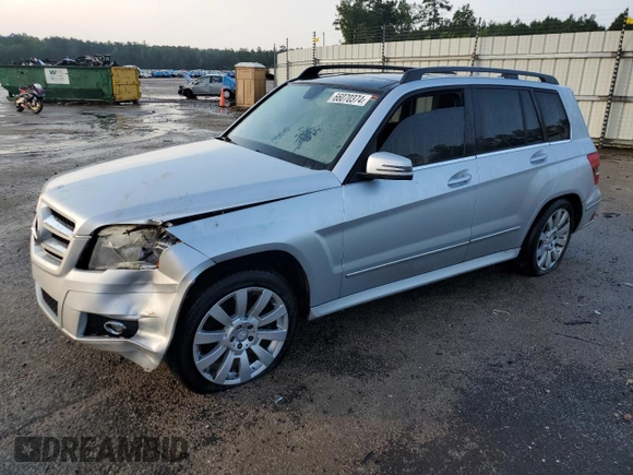 2011 Mercedes-Benz GLK 350 with VIN WDCGG8HB2BF629770, listed as a Copart auction lot 66070374 with 215,199 mi miles and Salvage Title. Bid and sale history available at DreamBid. Image 1.