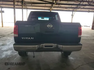 2006 Nissan Titan SE with VIN 1N6AA07B86N543212, listed as a Copart auction lot 45380035 with 186,431 mi miles and Salvage title. Bid and sale history available at DreamBid. Image 6.