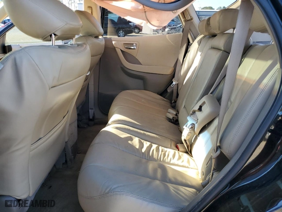 2006 Nissan Murano SL with VIN JN8AZ08T86W407454, listed as a Copart auction lot 80282064 with 172,943 mi miles and Salvage Title. Bid and sale history available at carsss.com. Image 11.