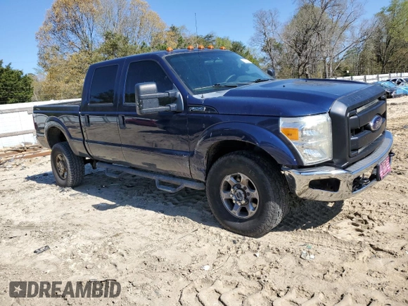 2012 Ford Super Duty F-250 SRW XL with VIN 1FT7W2B63CEA95834, listed as a Copart auction lot 53275675 with 150,722 mi miles and Salvage Title. Bid and sale history available at carsss.com. Image 4.