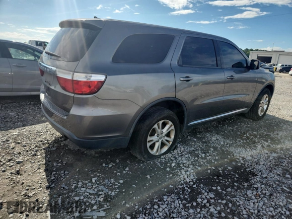 2012 Dodge Durango SXT with VIN 1C4RDHAG5CC237236, listed as a Copart auction lot 64371425 with Not provided miles and Clean title. Bid and sale history available at DreamBid. Image 3.