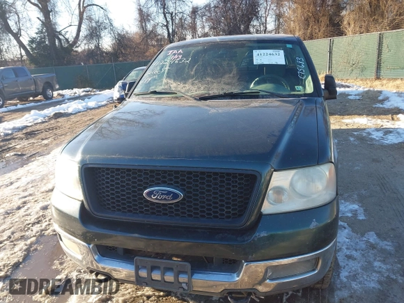 2004 Ford F-150 XLT with VIN 1FTPW14584KC75683, listed as a IAAI auction lot 41224632 with 349,638 mi miles. Bid and sale history available at carsss.com. Image 13.