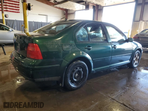 1999 Volkswagen Jetta GL z VIN 3VWRC29M2XM094970, wystawiony jako Copart lot #52618145 z przebiegiem Nie podano mil oraz Szkoda całkowita • Salvage title. Historia ofert i sprzedaży dostępna na DreamBid. Obrazek 3.